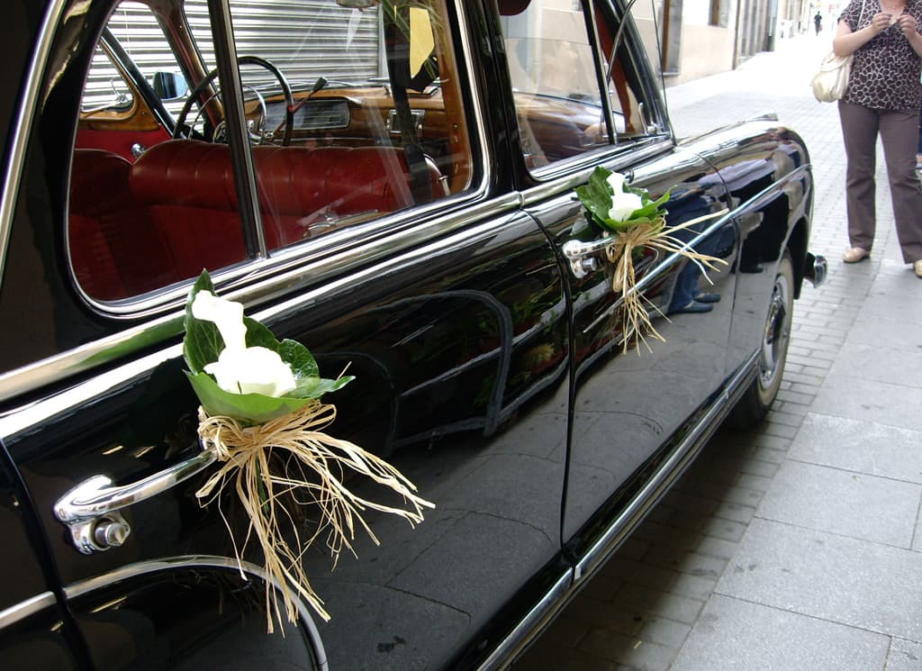 Coches nupciales en Ribadeo